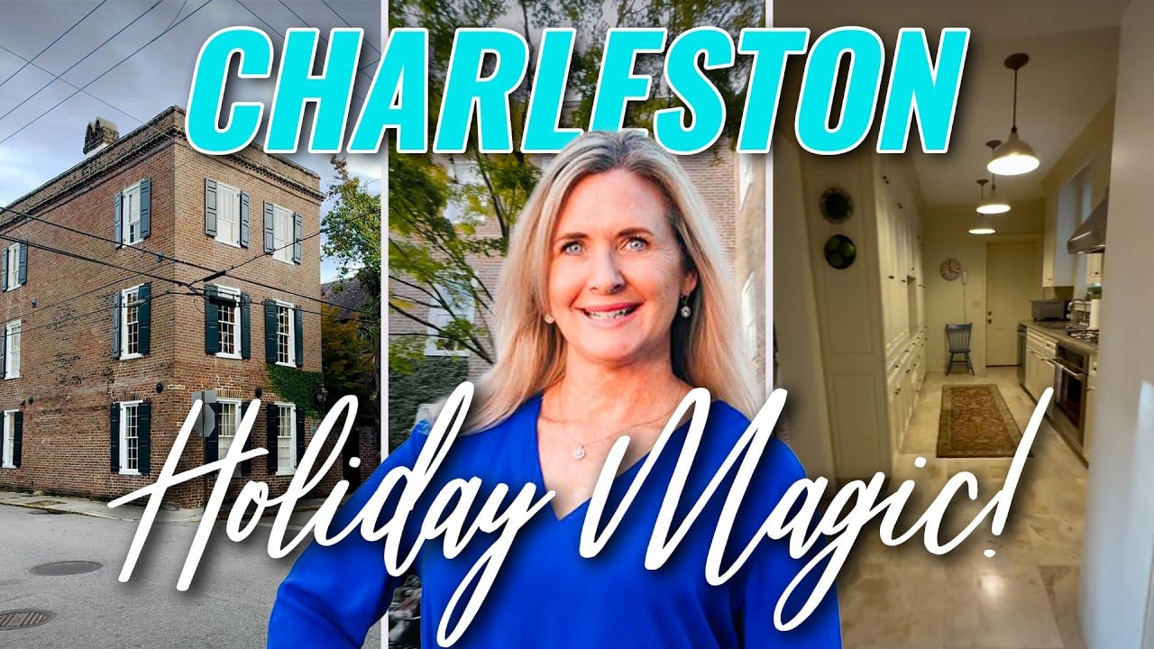 Historic Charleston Holiday Tour: 1851 Venning House + King Street Magic
