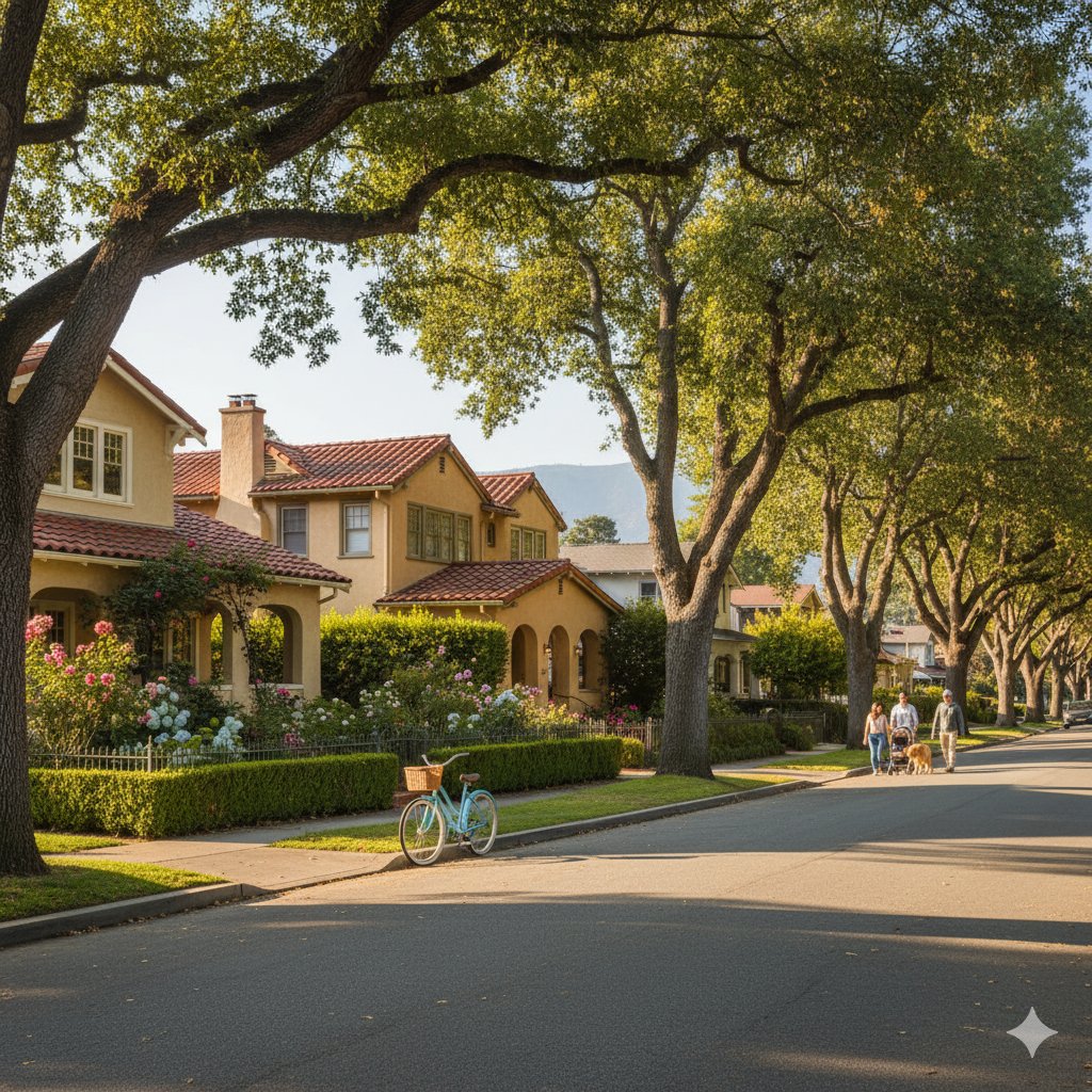 Mt. Carmel neighborhood redwood city california