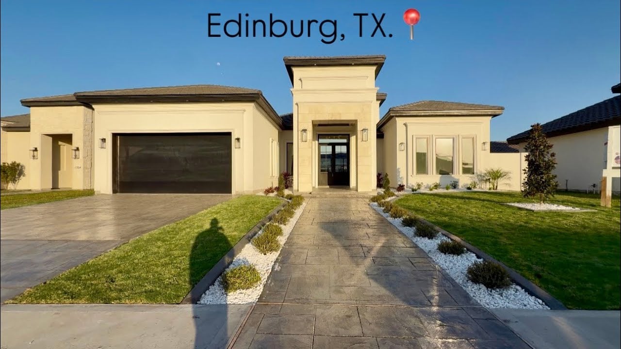 NEW MODERN HOME FOR SALE | EDINBURG TX | 4 BEDS | 4.5 BATHS