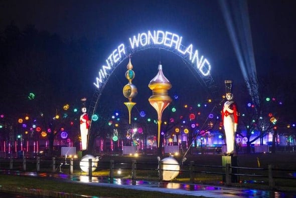 The Westchester Winter Wonderland Drive-through Light Tour