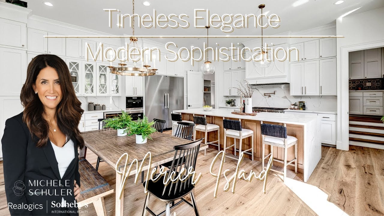 Timeless elegance meets modern sophistication in Mercer Island