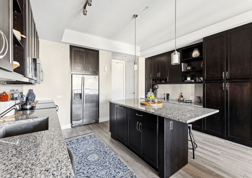 Granite Kitchen Island