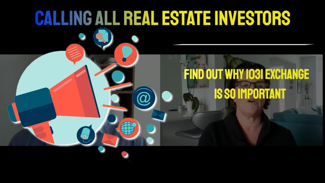 Are you a REAL ESTATE investor? Watch this for important TAX info on the 1031 exchange!