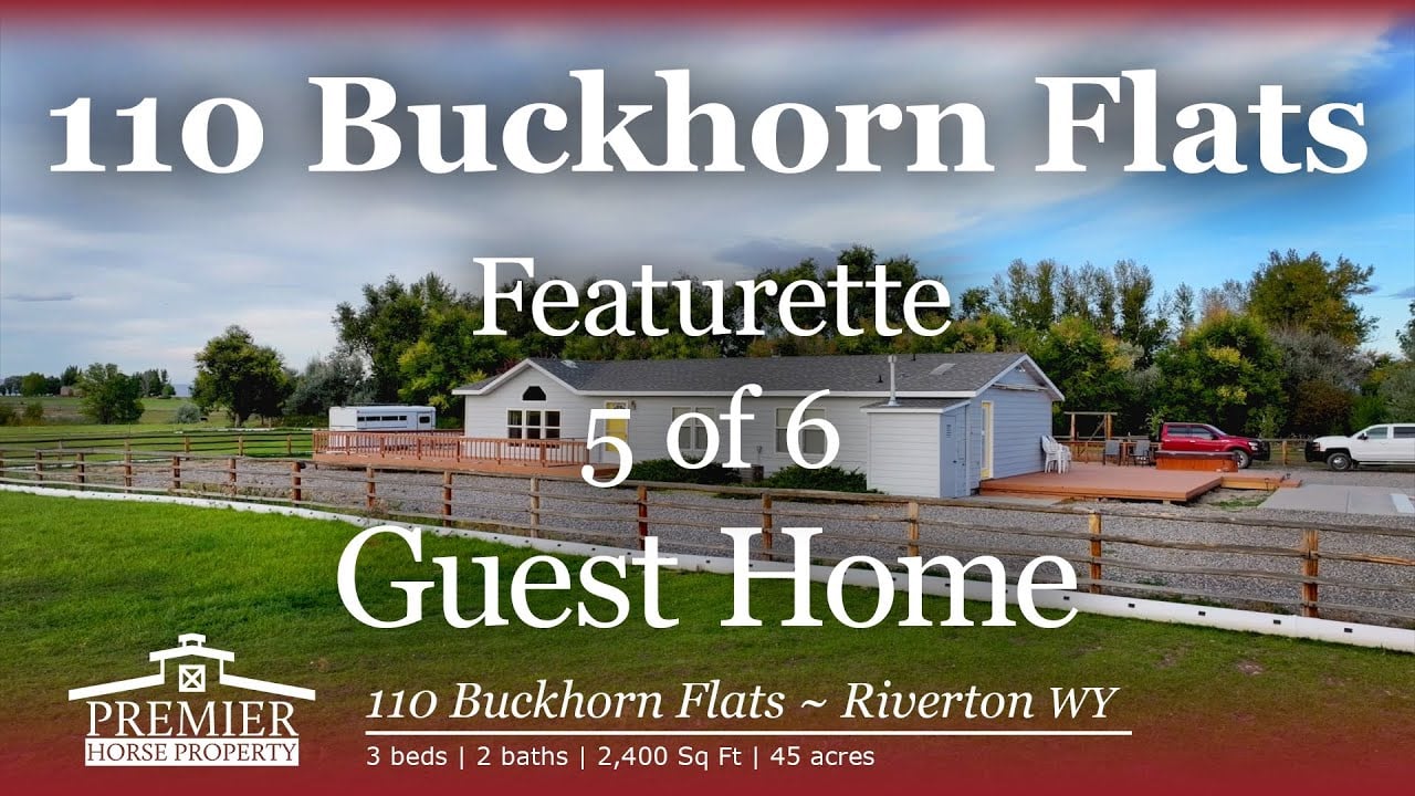 Guest Home - 110 Buckhorn Flats Riverton, WY
