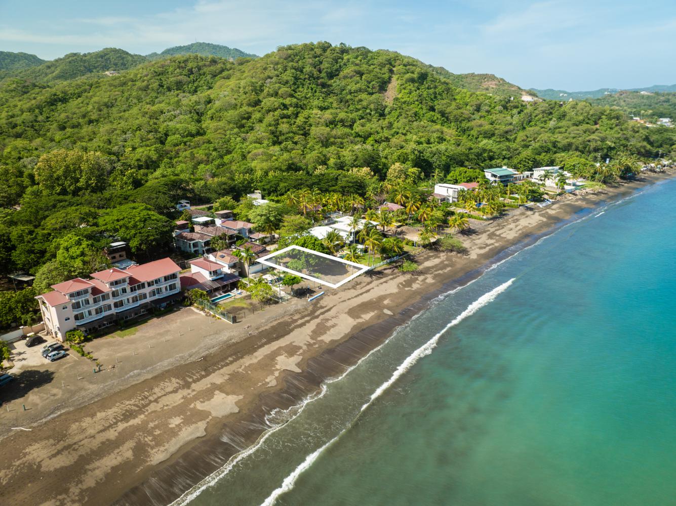 Beachfront Lot for Sale in Potrero Surfside, Costa Rica