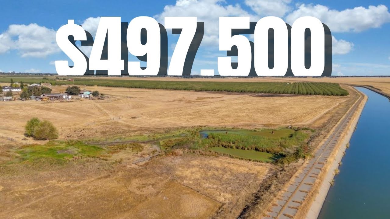 12.1 Acreage. Pond with Duck Blinds. Custom Home Site. Wilton, CA