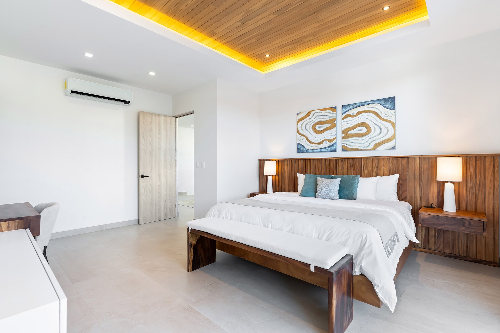 Villa Tropical Dawn | 4-Bedroom Modern Oasis in Bosques de Pinilla with Forest Views & Resort-Style Amenities