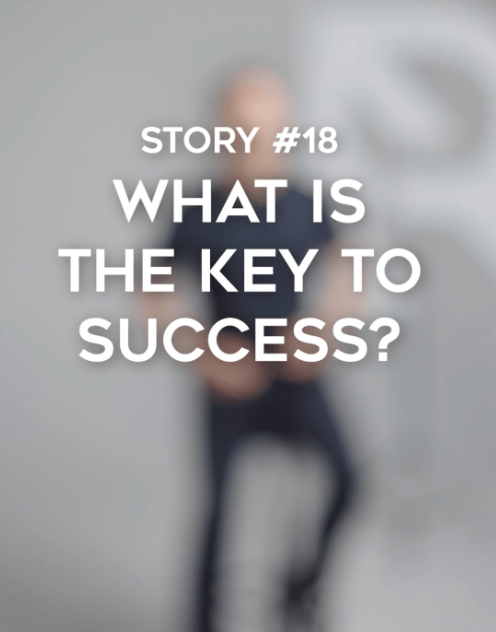 20 Years x 20 Stories. What is your key to success