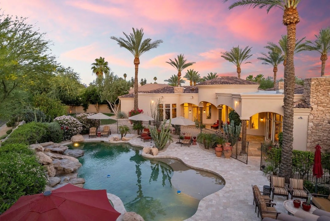 Sneak Peak Inside Best Gated Luxury Estate in Scottsdale Under $5 Million