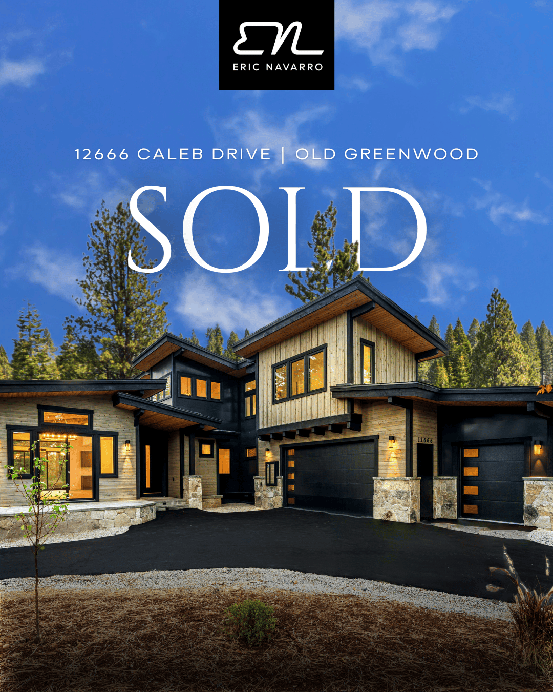 SOLD | Modern Luxury on the Old Greenwood Golf Course | 12666 Caleb Drive cover
