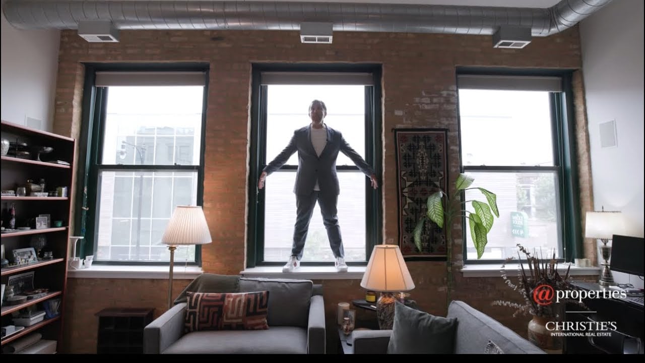 Big Man in Bigger Window!