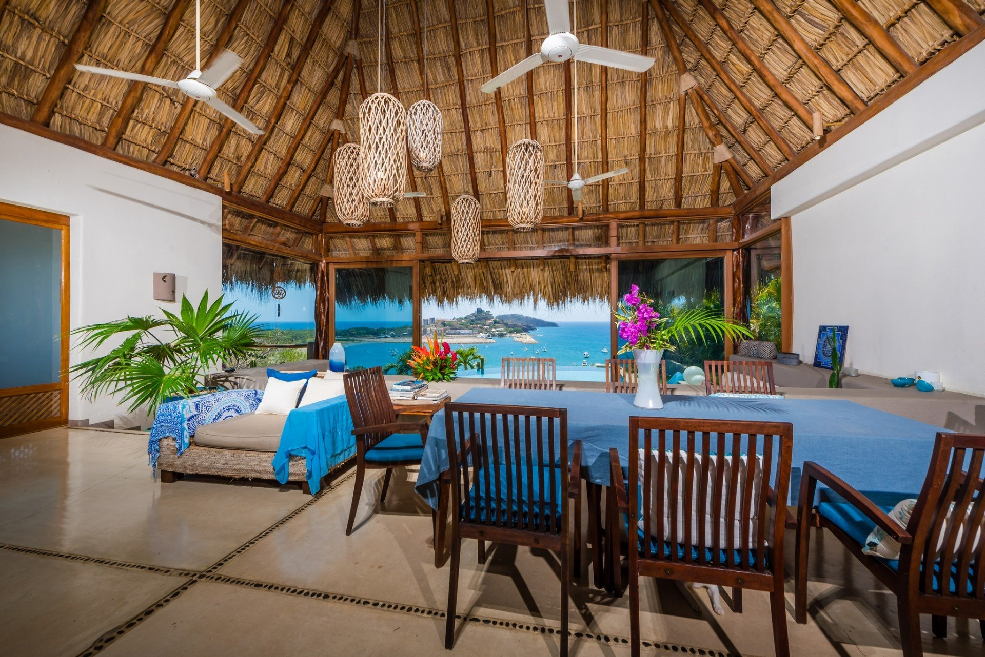 Colores del Pacifico and Bahia Norte, Luxury Ocean View Estate with Two Homes Overlooking Flamingo Marina