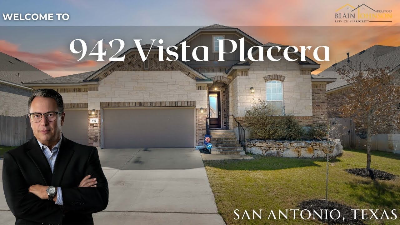 Welcome To: 942 Vista Placera, San Antonio, TX 78260