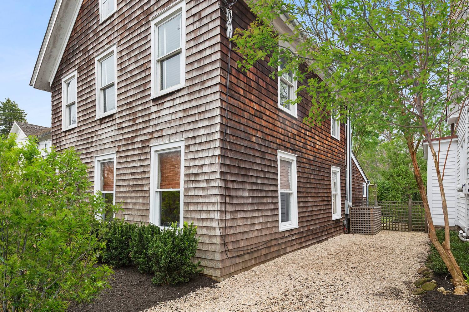 Circa 1900 Cedar-Shingled Historic Home with Designer Upgrades & a Fab Yard