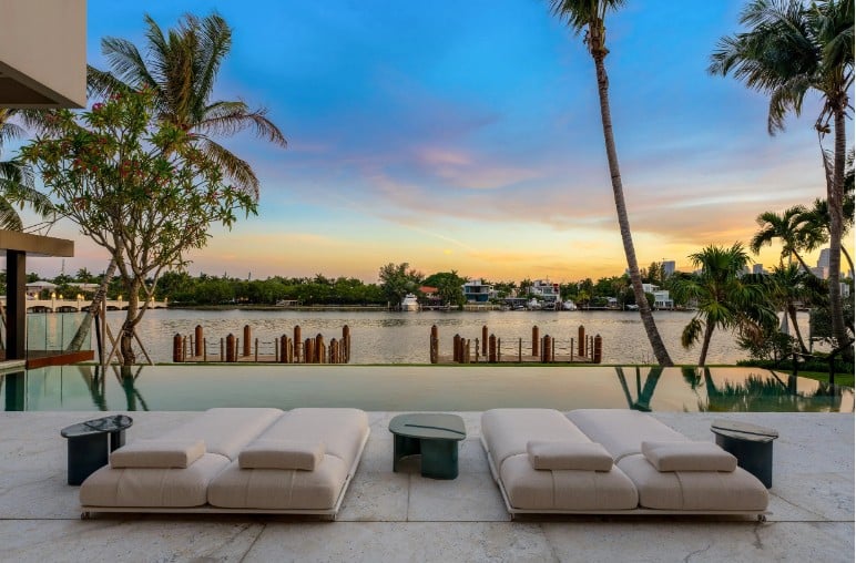 Waterfront Estate on Hibiscus Island Sells For $51.5 Million Setting New Record on Miami Beach's Palm and Hibiscus Island