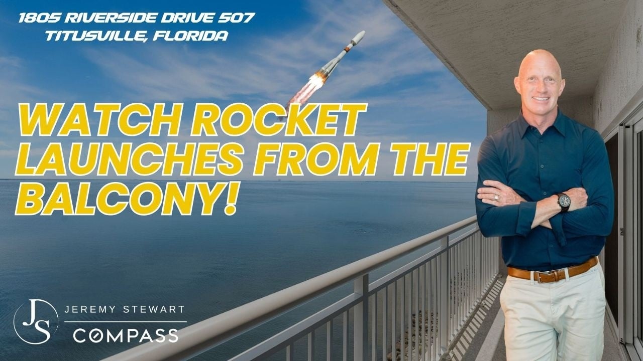  Watch Rocket Launches From Your Balcony | Titusville Waterfront Condo Tour