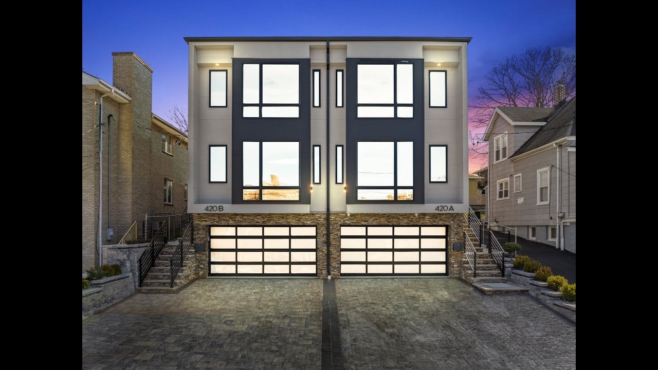 *** SOLD *** Brand New Contemporary Duples in Palisades Park!
