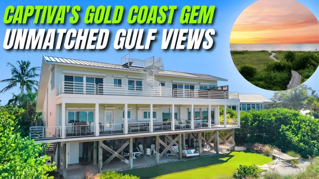 Inside a Captiva Island Beachfront Masterpiece | Walkthrough Tour of Gulf Front Luxury