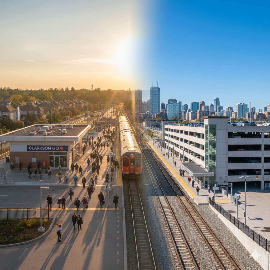Clarkson vs. Oakville: Comparing the Commuter Experience
