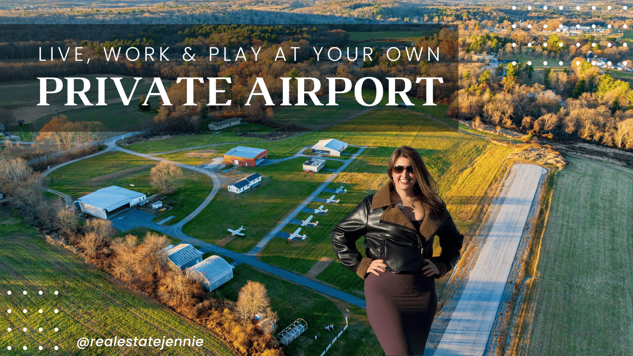 Ever dreamed of owning your own PRIVATE AIRPORT? ✈️ Here is your chance!