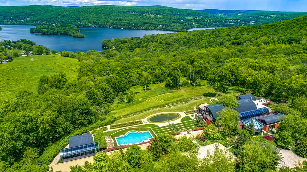 A Unique, Modernist Masterpiece Above Connecticut’s Lake Waramaug Hits the Market for $19.9M
