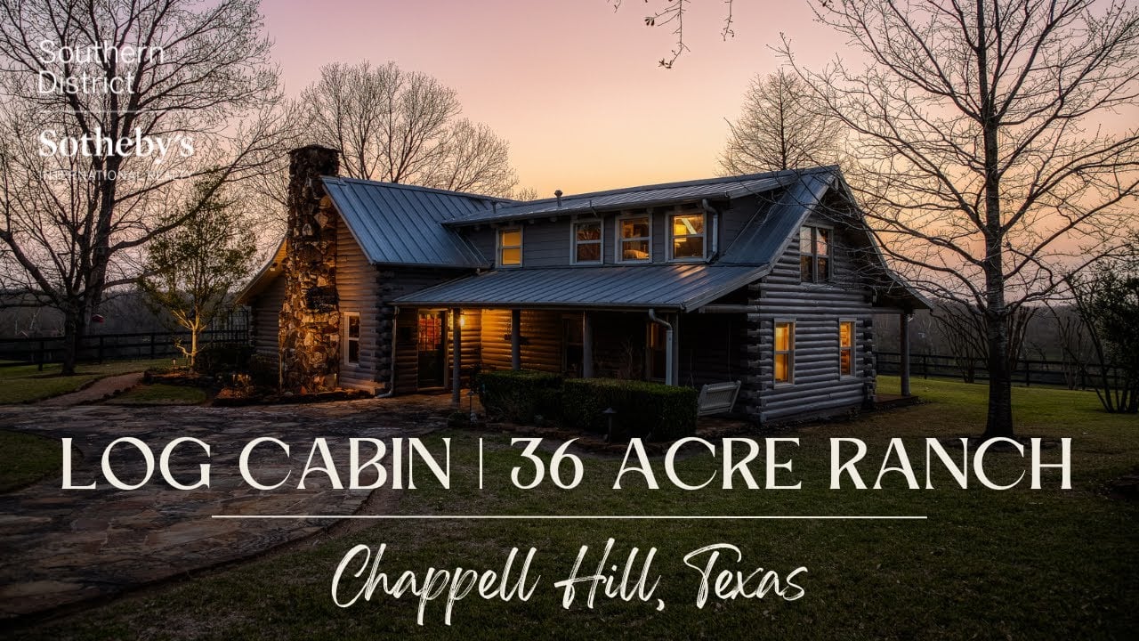 +/-36 Acre Rustic Ranch in Chappell Hill, TX