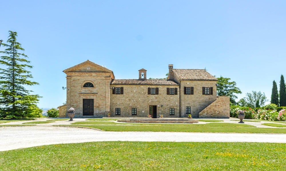 Monastery Near Treia With Golf Course And Pool