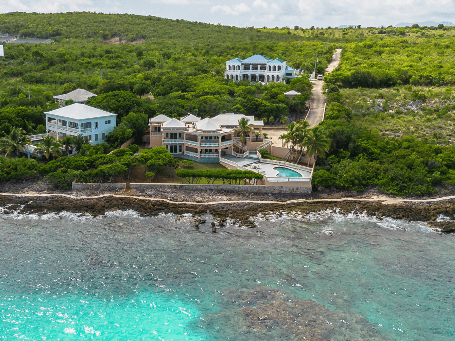 Waterfront home on Shoal Bay East