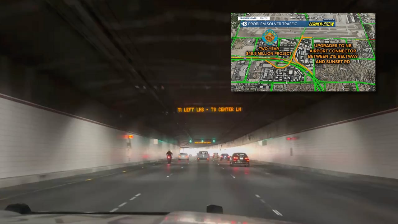 A two-year, nearly $50 million Airport Connector improvement project coming mid-October