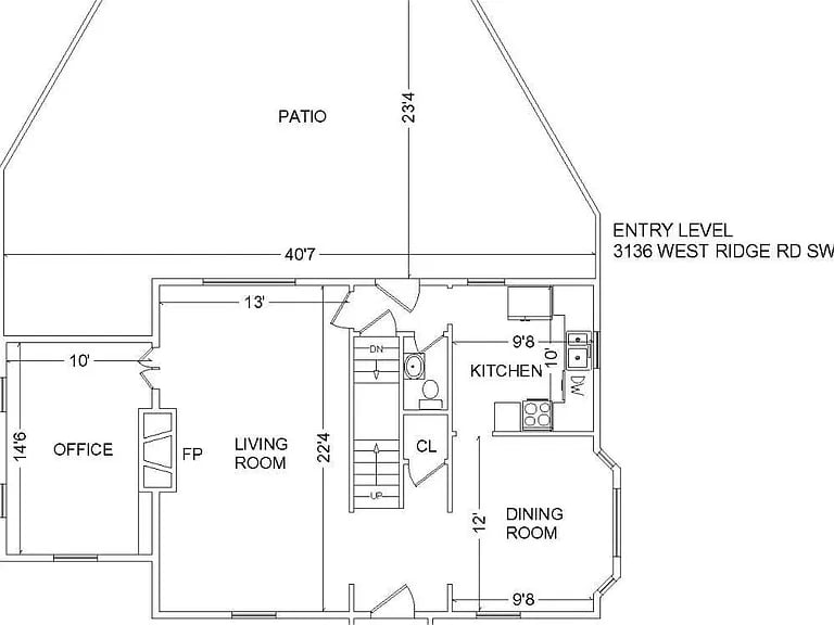 3136 West Ridge Road South West