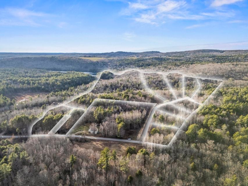 Pine Hill Subdivision, Palermo, Exterior Drone