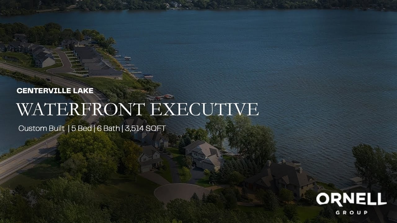 WATERFRONT EXECUTIVE: $1.525M Centerville Lake Home | 100 FT of Shoreline | 5 Bed 6 Bath 3,514 SQFT