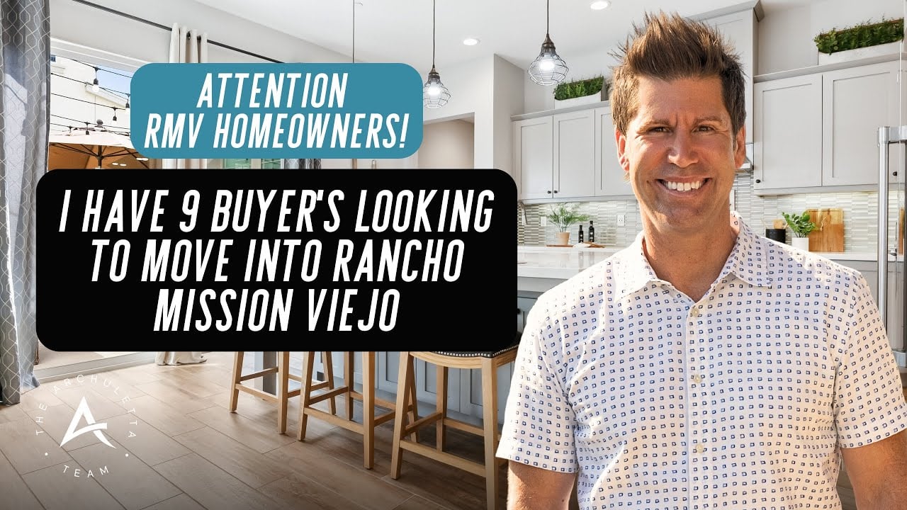 Rancho Mission Viejo Homeowners! I have a buyer! Let's see if they are a good fit!