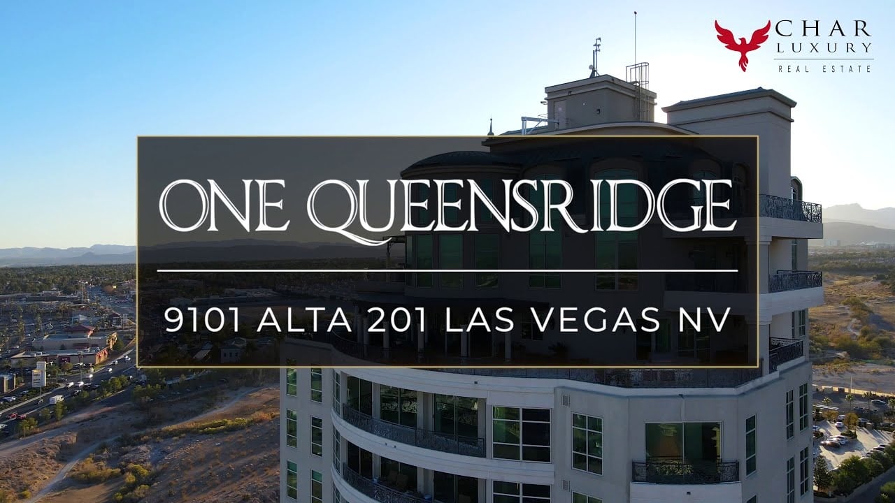 Inside a $3.8M One Queensridge Place Las Vegas Condominium