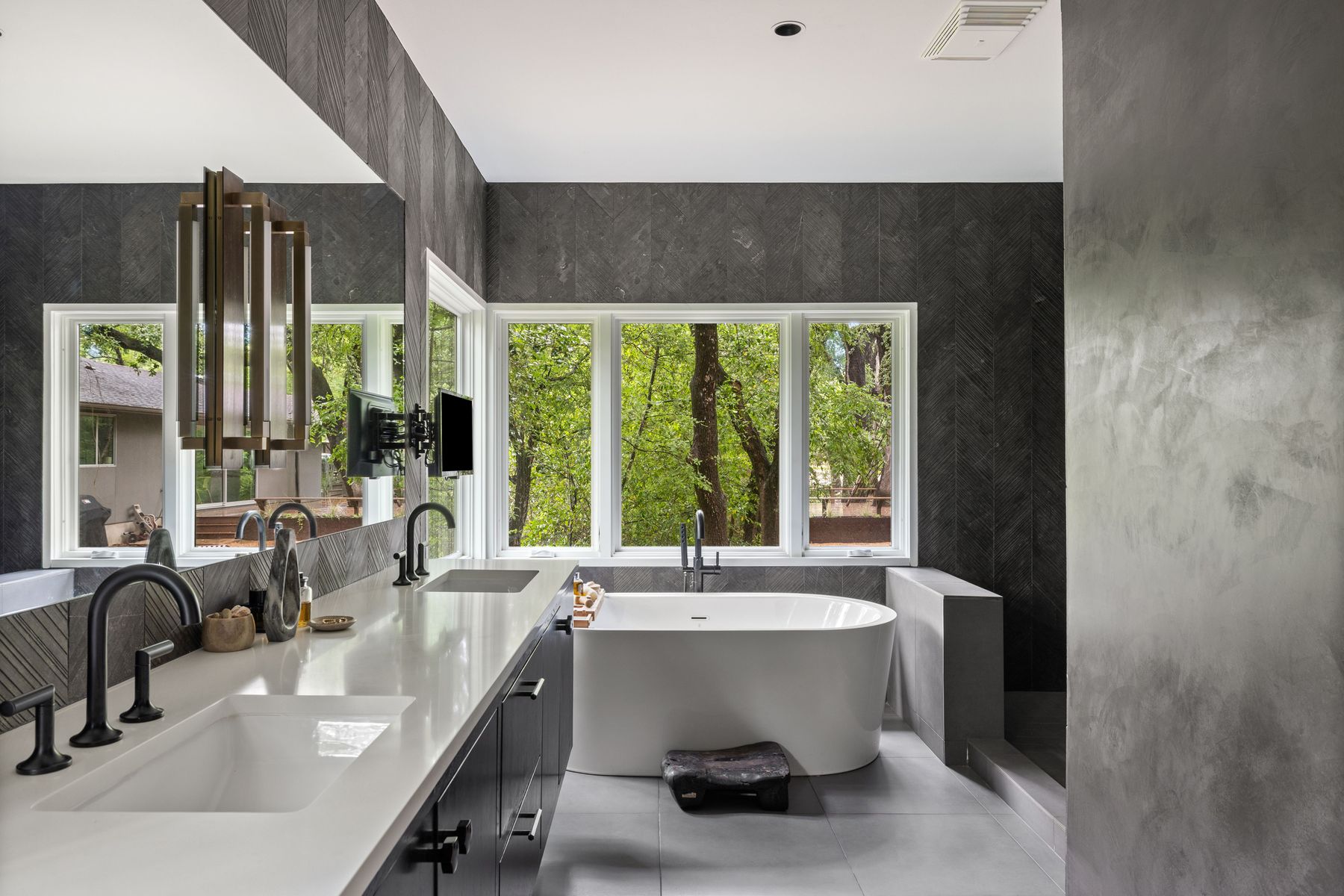 Midcentury Modern Creekside Retreat