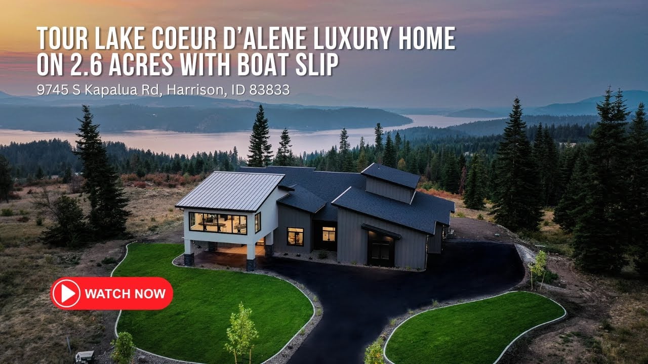 Inside the breathtaking $3.9 M Idaho luxury estate on Lake Coeur d'Alene’