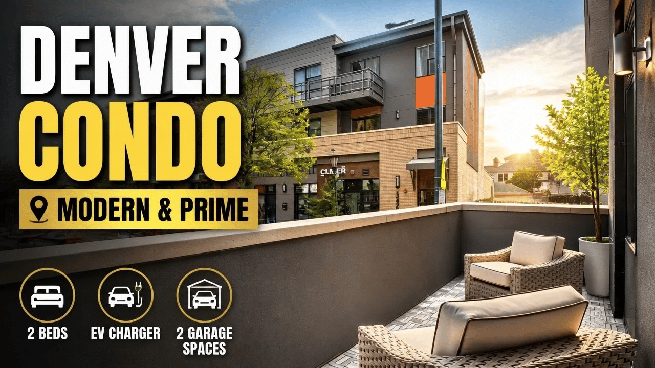 Modern Living in Denver: Tour This $740k Condo in Denver's coveted Highland Square
