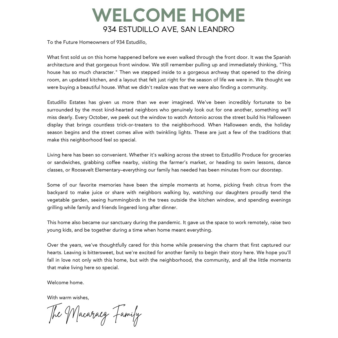 Welcome Home