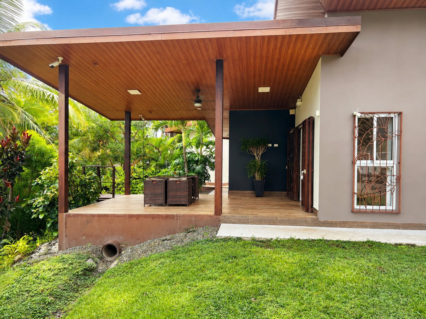 Private Single-Level Home on 1.25 Gated Acres with Fruit Trees