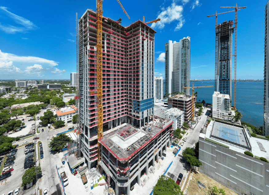 Oak Row Equities and LNDMRK Development Top Off 2900 Terrace Luxury Rental Tower Coming To Edgewater