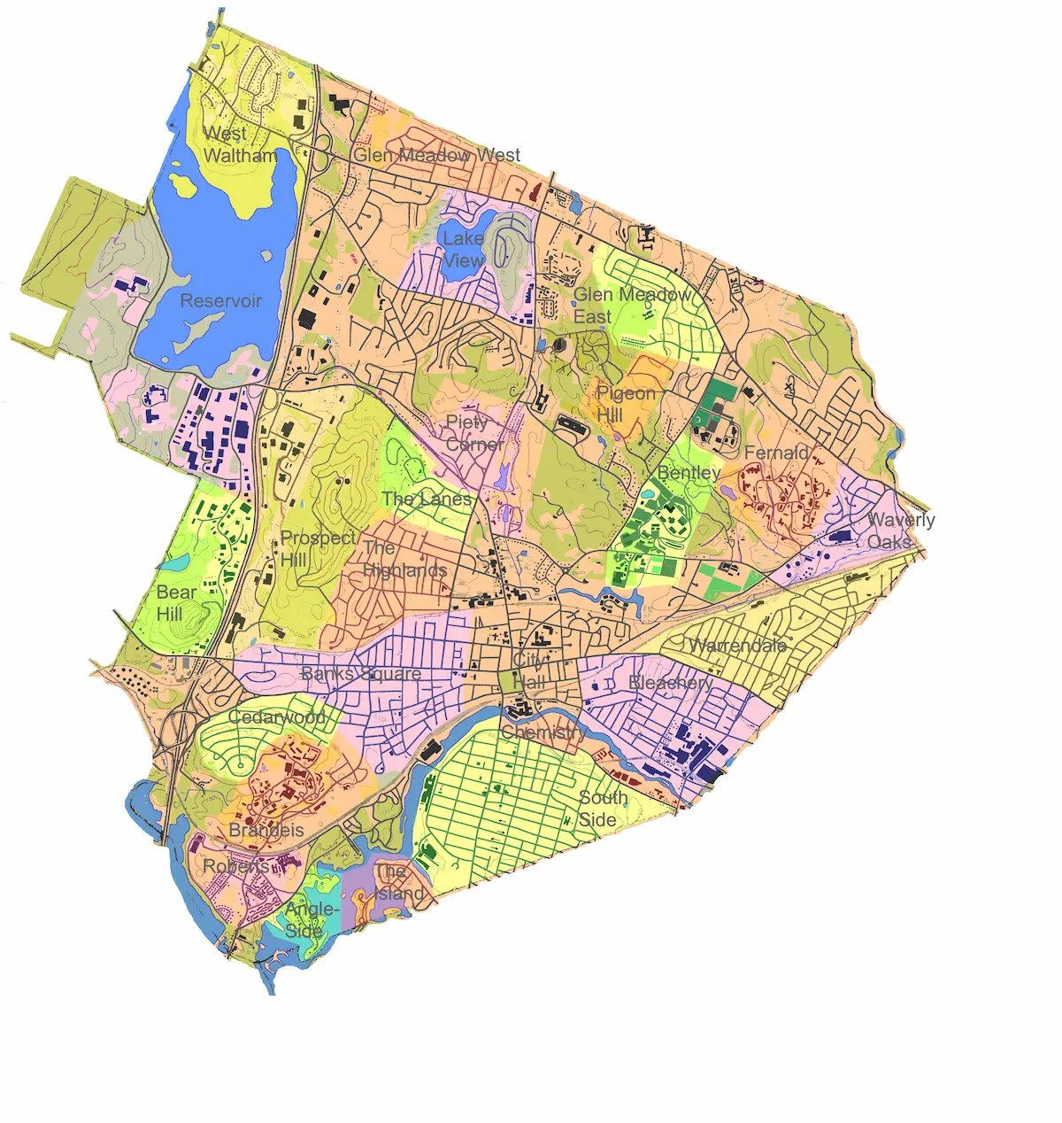 See if your Waltham property is in a 3A district