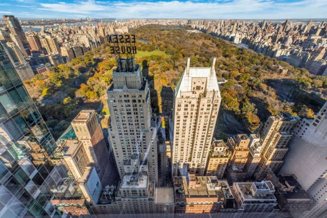 A $50M trophy-scale duplex rises above Central Park at One57