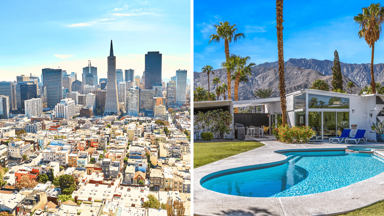 Palm Springs vs San Francisco: A Side-by-Side Reality Check - Glen Nadeau - Realtor - Modern Living Palm Springs - Compass