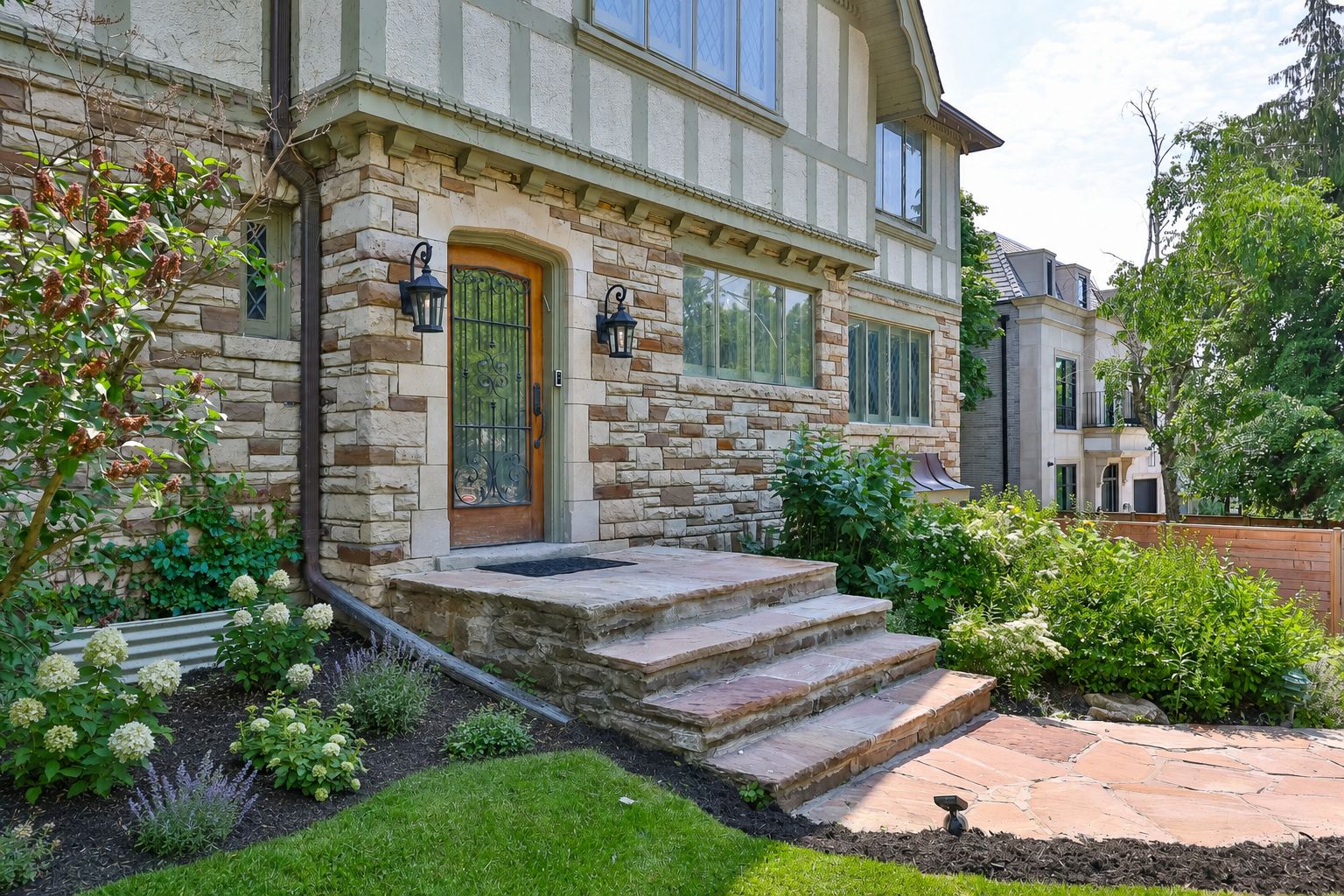 SOLD: Distinguished Centre-Hall Home