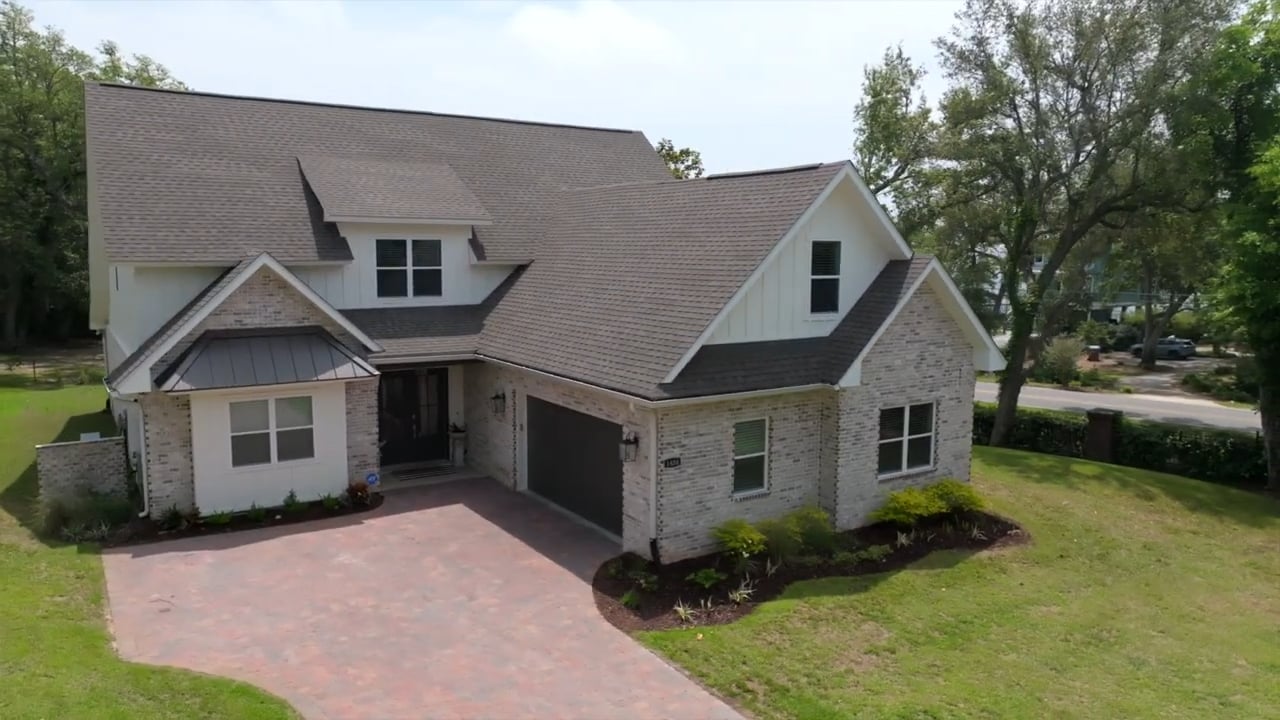 Custom Home Tour in Soundside Shores Gated Community | 1404 E Shores Blvd