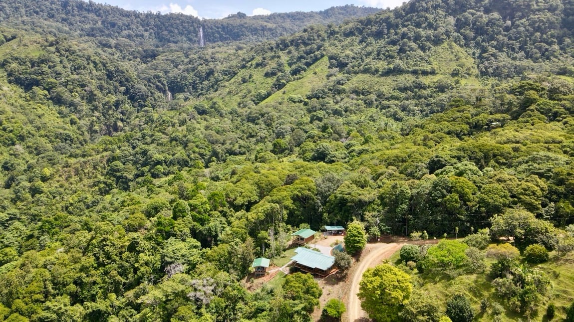Eco-Luxury Home and Cabins with Waterfall, Ocean Views, and Organic Farming Potential