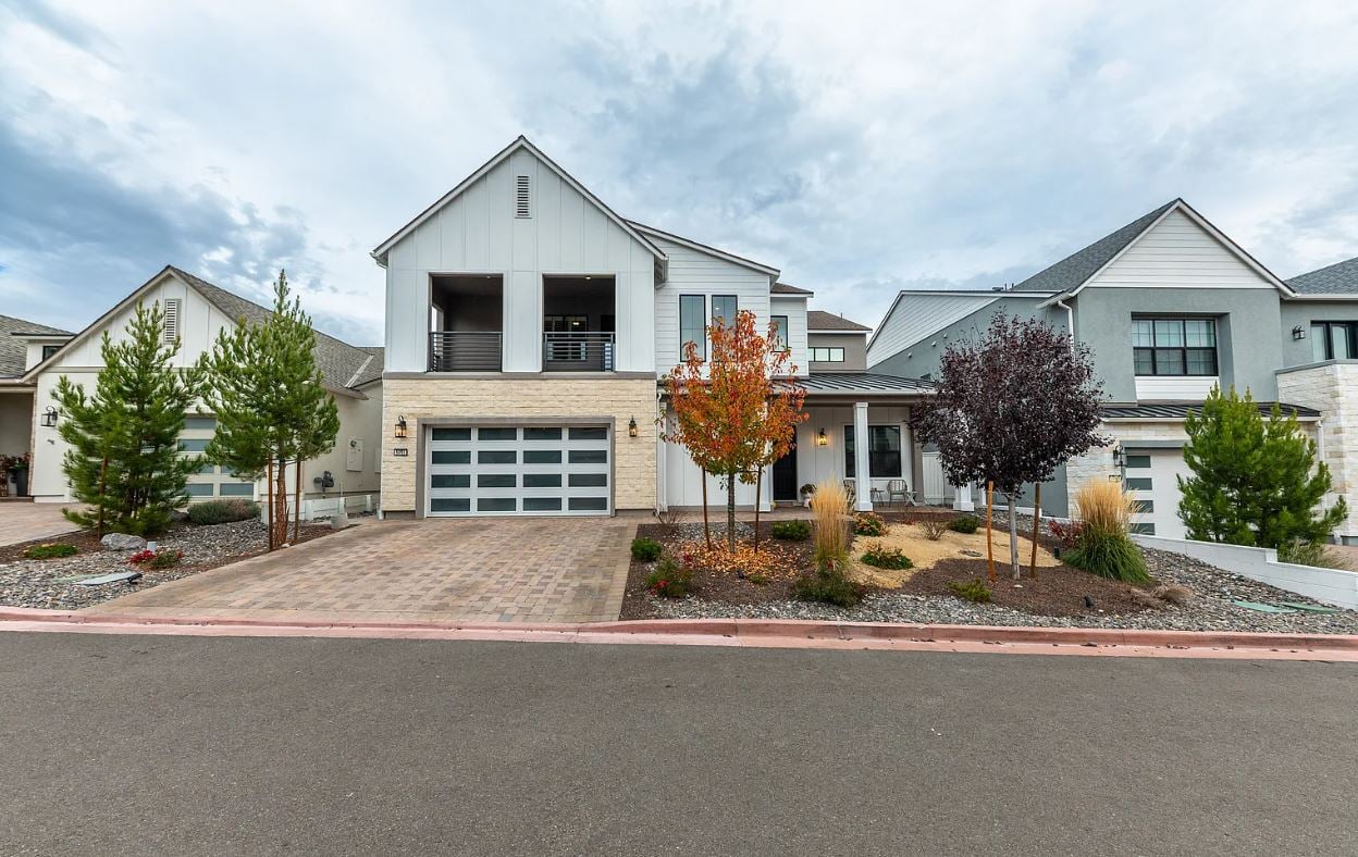 Experience elevated living in the prestigious, gated community of Rancharrah, where modern design meets resort-style amenities. Reno Nevada 89511