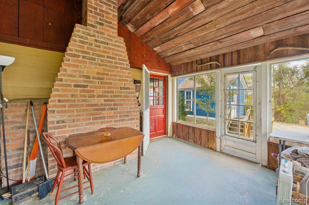 Basement in the 4-bedroom home for sale at 13278 9 Mile Road, South Lyon, MI, 