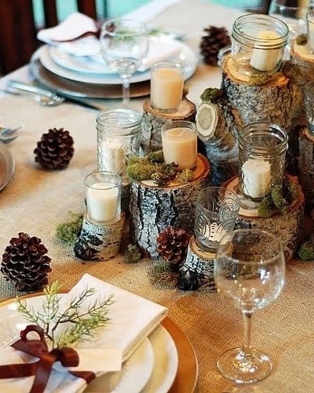 Setting a Thanksgiving Table