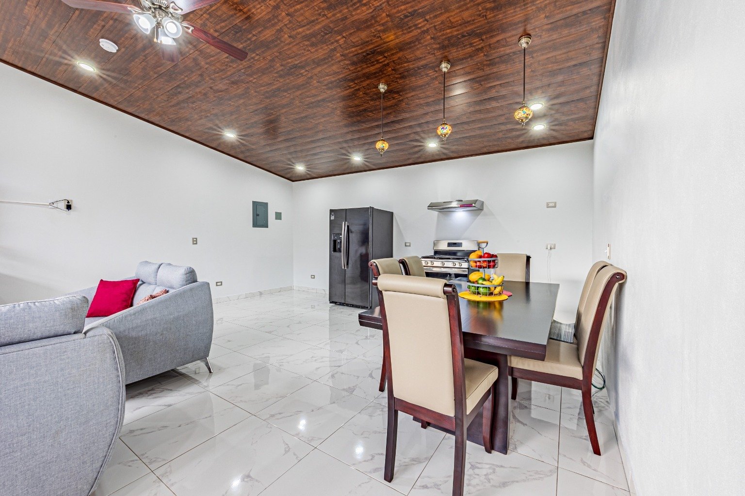 Incredible turnkey investment opportunity, 3 Rental villas, and a 2 Bedroom Home with a large pool.